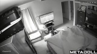 My girlfriend's parents having sex in their daughter’s room voyeur cam