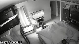 My girlfriend's parents having sex in their daughter’s room voyeur cam