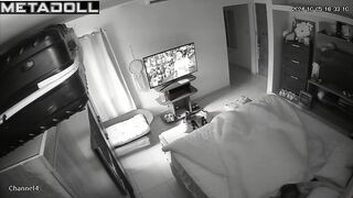 My girlfriend's parents having sex in their daughter’s room voyeur cam