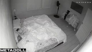 Fat English blonde mature wife rides her husband hidden cam