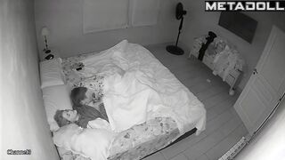 Fat English blonde mature wife rides her husband hidden cam