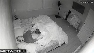 Fat English blonde mature wife rides her husband hidden cam