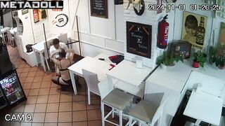 Cheating Norwegian brunette wife gets fucked in doggy style spy cam