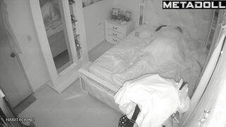 Perverse Spanish brunette mom rides her boyfriend real spy cam