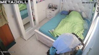 Polish newly married couple having sex wildly in their bed leaked record