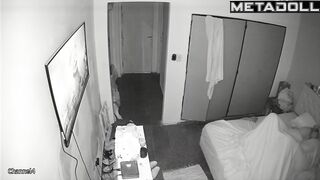 Old Spanish blonde mature mom fucks a young guy spy cam record