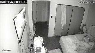 Old Spanish blonde mature mom fucks a young guy spy cam record
