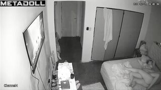 Old Spanish blonde mature mom fucks a young guy spy cam record