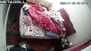 My friend's parents having sex in their messy room HD