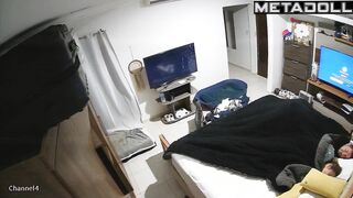 Innocent New Zealander brunette student girl sex at home