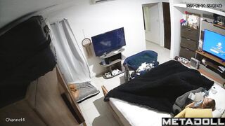 Innocent New Zealander brunette student girl sex at home
