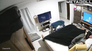 Innocent New Zealander brunette student girl sex at home