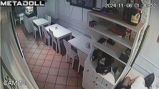 Slut Belgian brunette wife fucks a young guy hidden camera