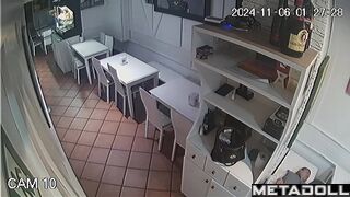 Slut Belgian brunette wife fucks a young guy hidden camera