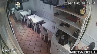 Slut Belgian brunette wife fucks a young guy hidden camera
