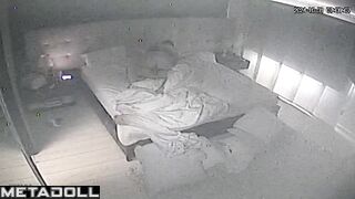 Real Portuguese couple fuck in their bed wildly recording
