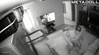 Finnish married coiple have an intimate sex hidden cam