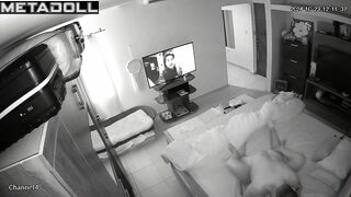 Finnish married coiple have an intimate sex hidden cam