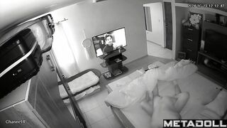 Finnish married coiple have an intimate sex hidden cam