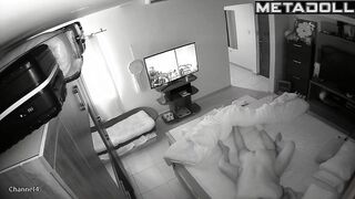 Finnish married coiple have an intimate sex hidden cam