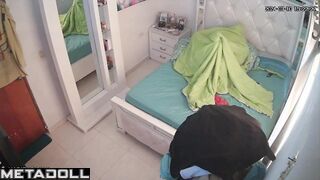 Naughty Australian brunette woman rides her boyfriend spy cam record