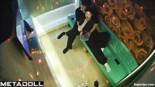 Korean girl gives her boyfriend a blowjob
