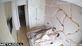 Young Russian wife gets fucked on her bed