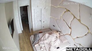 Young Russian wife gets fucked on her bed