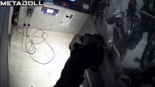 Petite Korean girl gets groped by her boyfriend