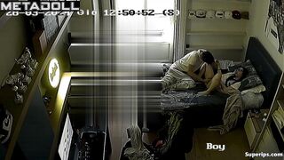 French guy masturbates his stepsister