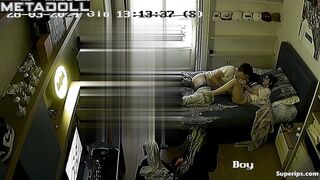 French guy masturbates his stepsister