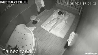 Old German man receives a sex massage