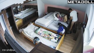 Fat Danish brunette woman fucks her husband in her daughter’s room live stream