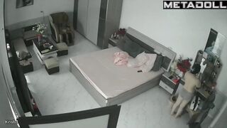 Mature Norwegian brunette Onlyfans model changes her bra before going to sleep