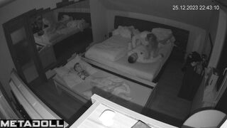 Amateur British couple having sex on their bed hard