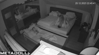 Amateur British couple having sex on their bed hard