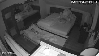 Amateur British couple having sex on their bed hard