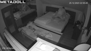 Amateur British couple having sex on their bed hard