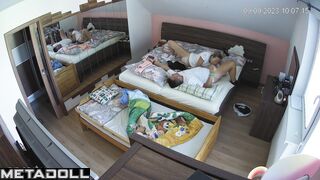 Real Irish parents fuck hard in their bed real spy cam