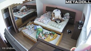 Real Irish parents fuck hard in their bed real spy cam