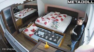 Big tits Belgian brunette step-mom gets cum inside her pussy recording