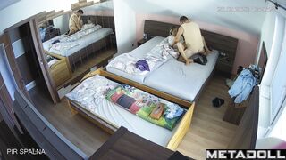 My amazing parents having sex hard in their bed live HD
