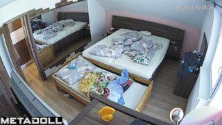 Real mature couple having sex in a hotel on vacation spy cam