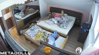 Real mature couple having sex in a hotel on vacation spy cam