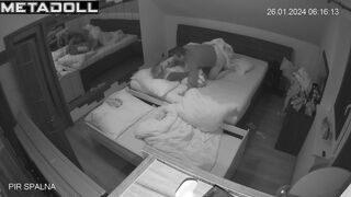 Real amateur couple fuck before going to sleep recording