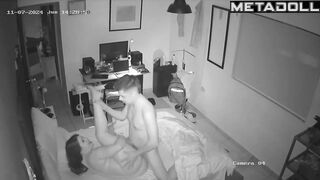 Busty New Zealander brunette mother gets fucked hard by her husband real spy cam
