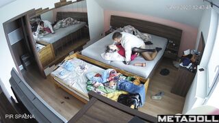 Georgeouse Israeli brunette wife gets fucked by her husband hidden camera
