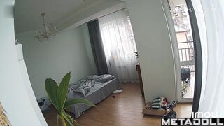 Russian girl gets fucked under the sheets