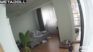 Russian girl gets fucked under the sheets