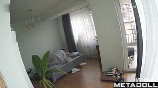 Russian girl gets fucked under the sheets